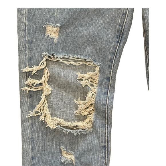 Princess Polly Paola High Rise Straight Leg Distressed 8 - Picture 6 of 12